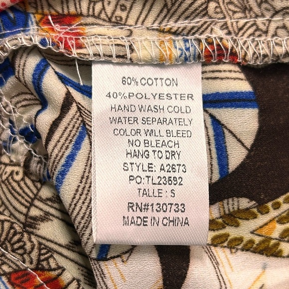 Umgee Boho Dress SM Tiered Tunic Flowy Bohemian Bell Sleeves Babydoll Oversized - Picture 10 of 11